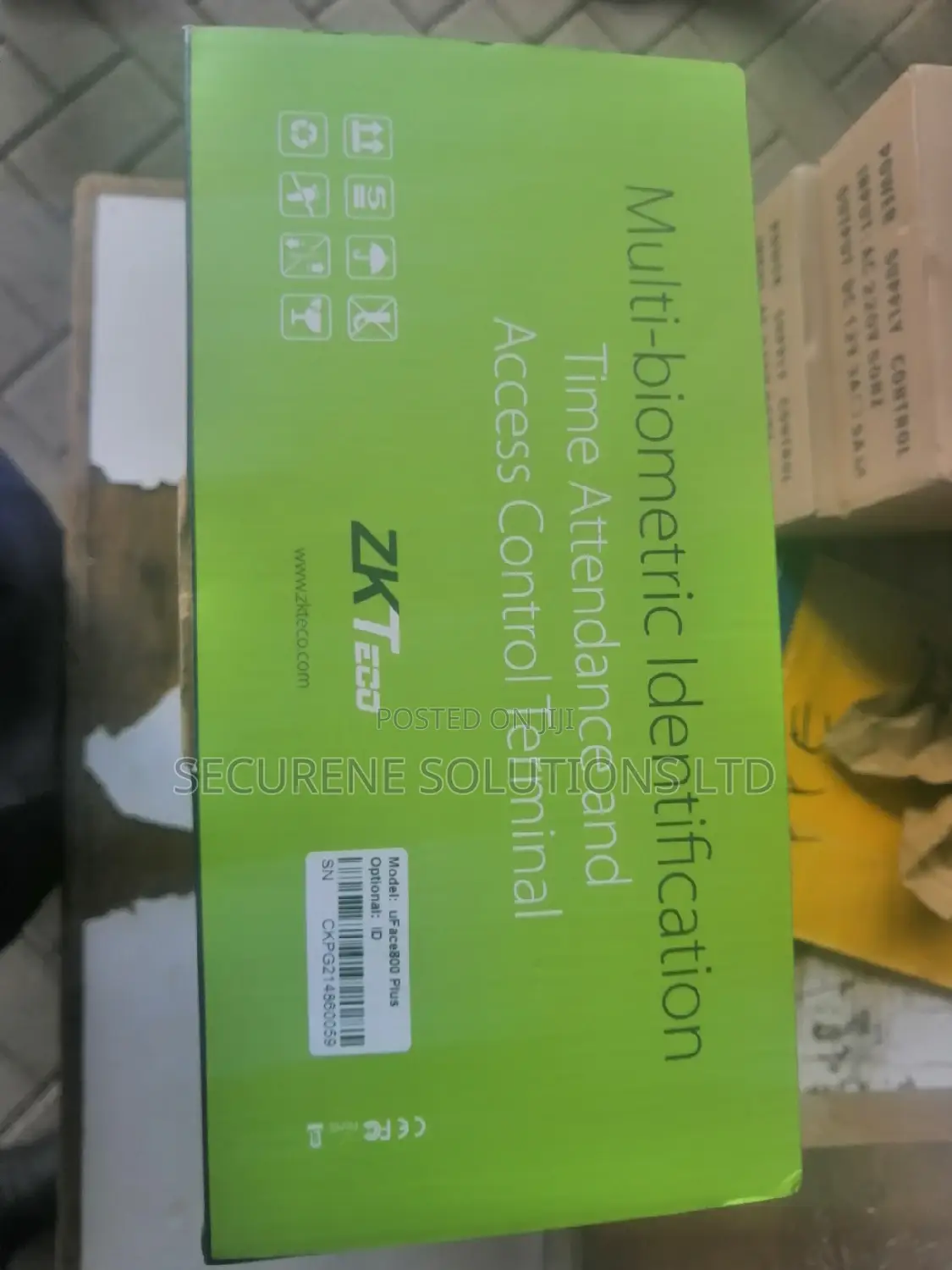 Biometric Zkteco UFACE 800 PLUS