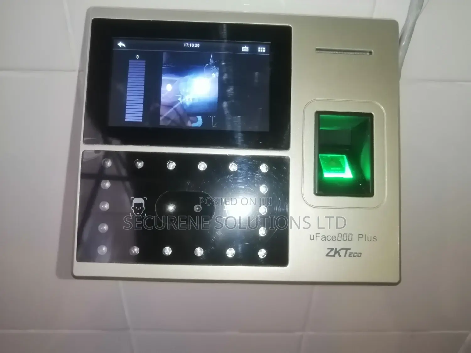 Biometric Zkteco UFACE 800 PLUS