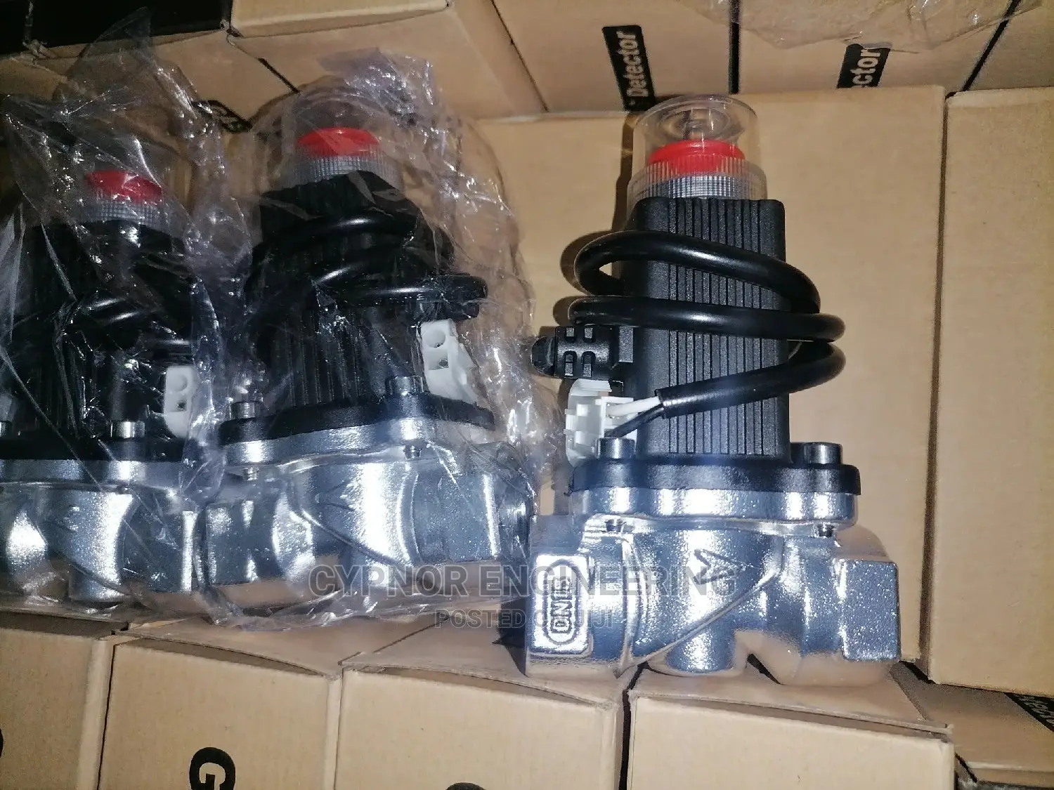 Gas Leakage Sensor and Solenoid Valve