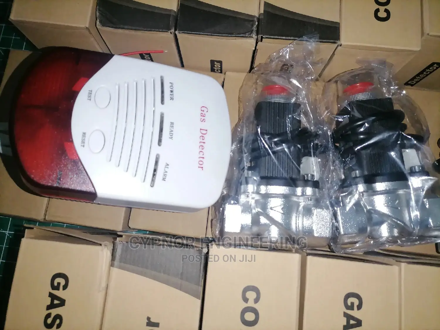 Gas Leakage Sensor and Solenoid Valve