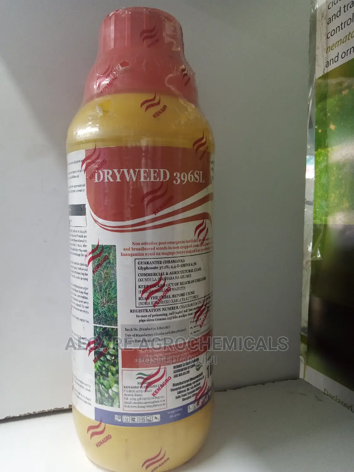 Dryweed 396sl Non-Selective Herbicide 1 Litre