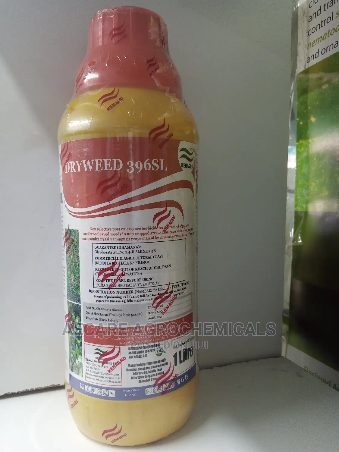 Dryweed 396sl Non-Selective Herbicide 1 Litre