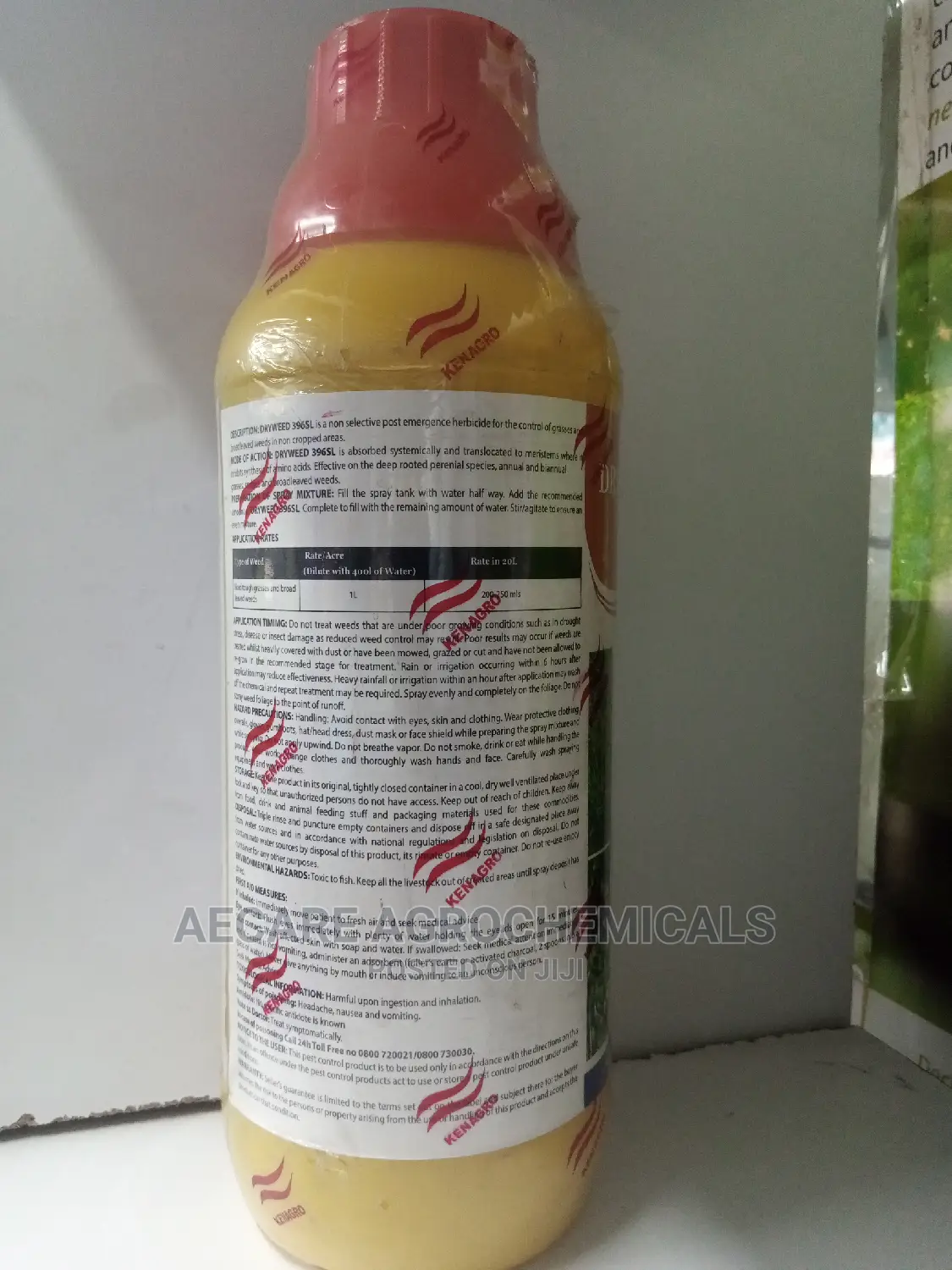 Dryweed 396sl Non-Selective Herbicide 1 Litre