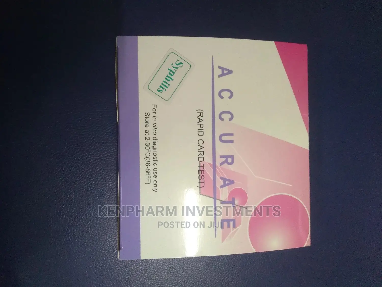 Syphillis Ultra Rapid Test Strips