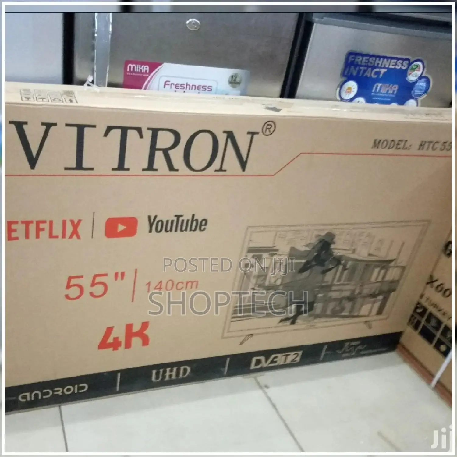 55 Inches Vitron Smart Android Tv.