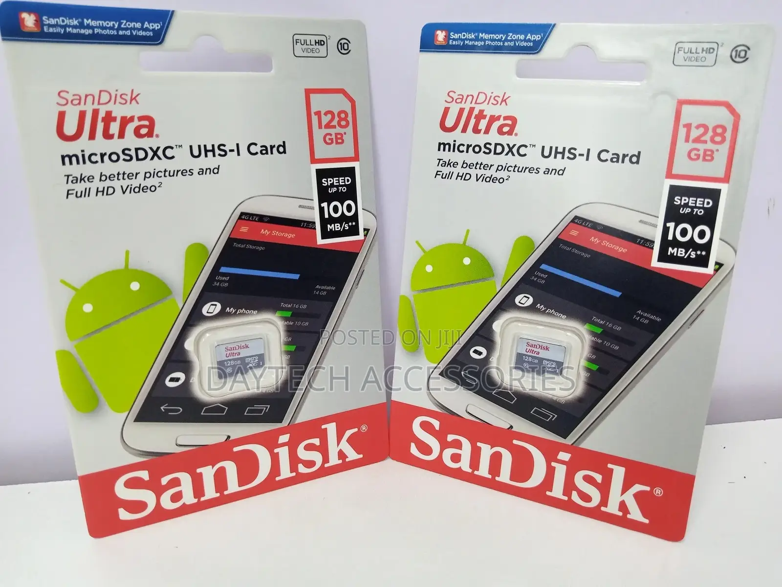 Sandisk 128gb Ultra A1 Memory Card