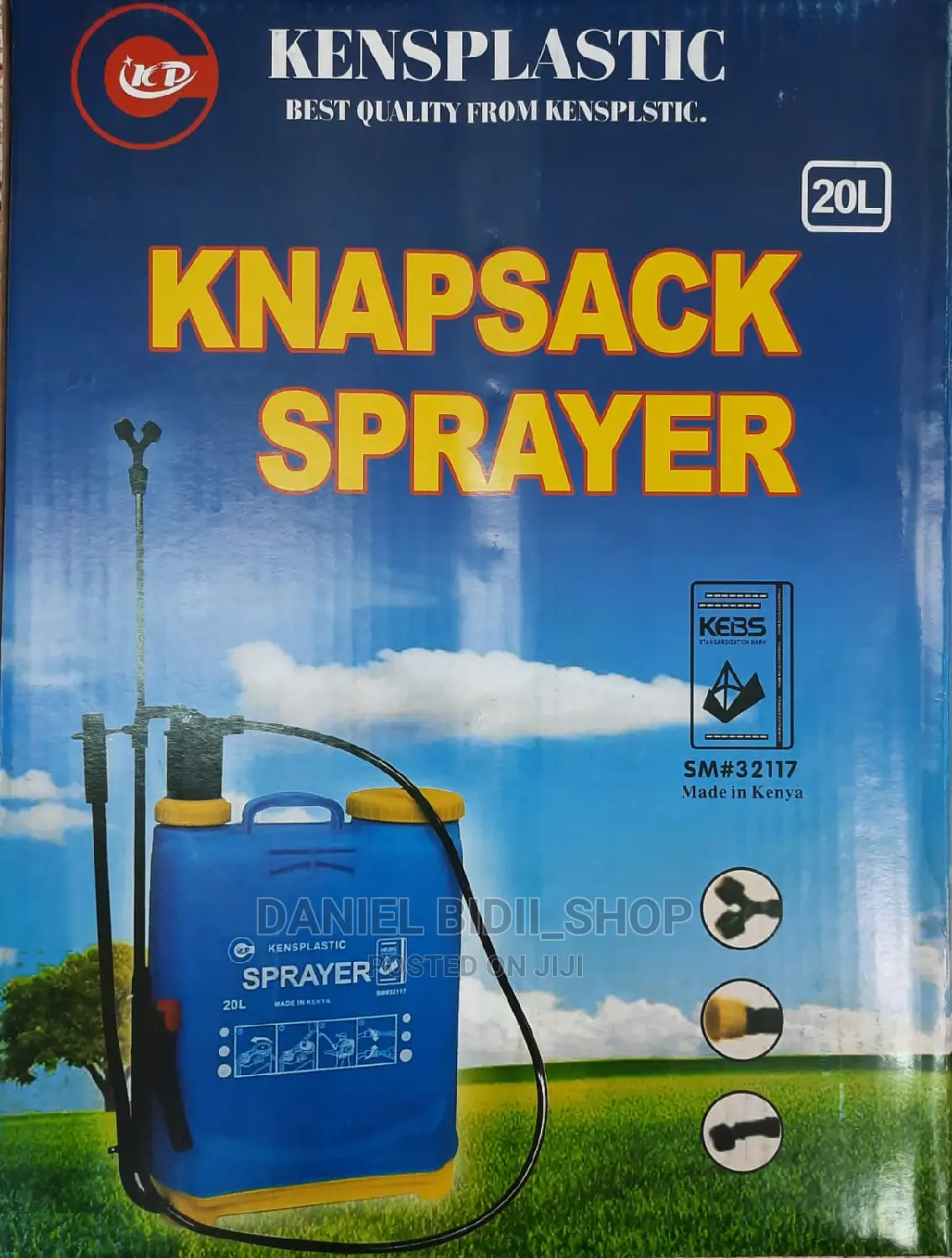 Original Knapsack Sprayer 20ltrs