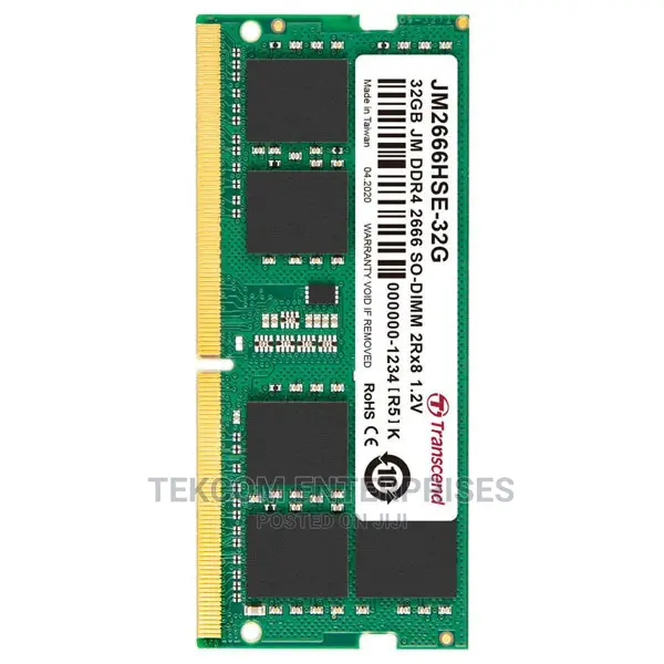 Transcend Laptop RAM DDR4 32GB 2666