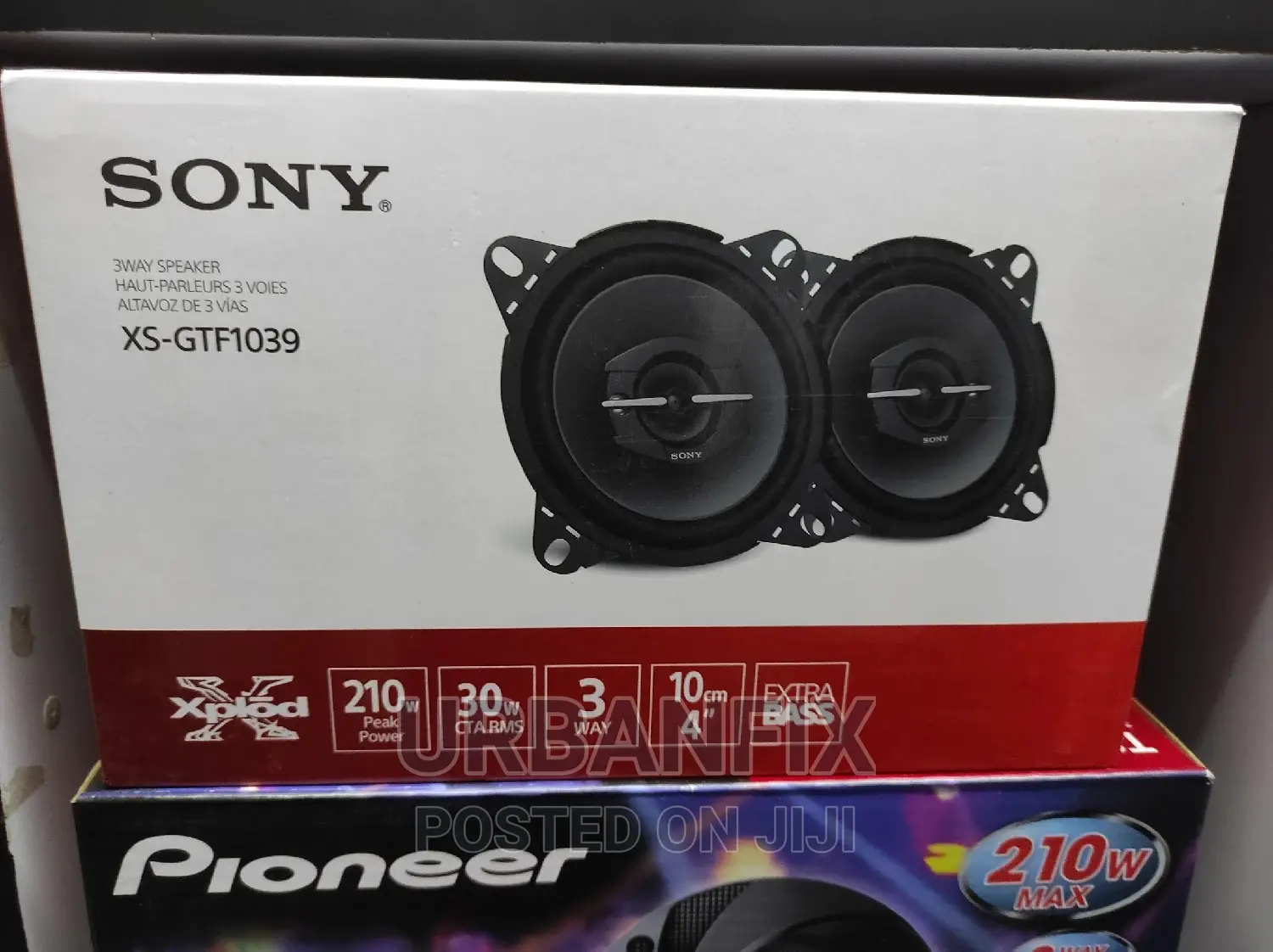 Sony 4 Inch Dashboard Speakers