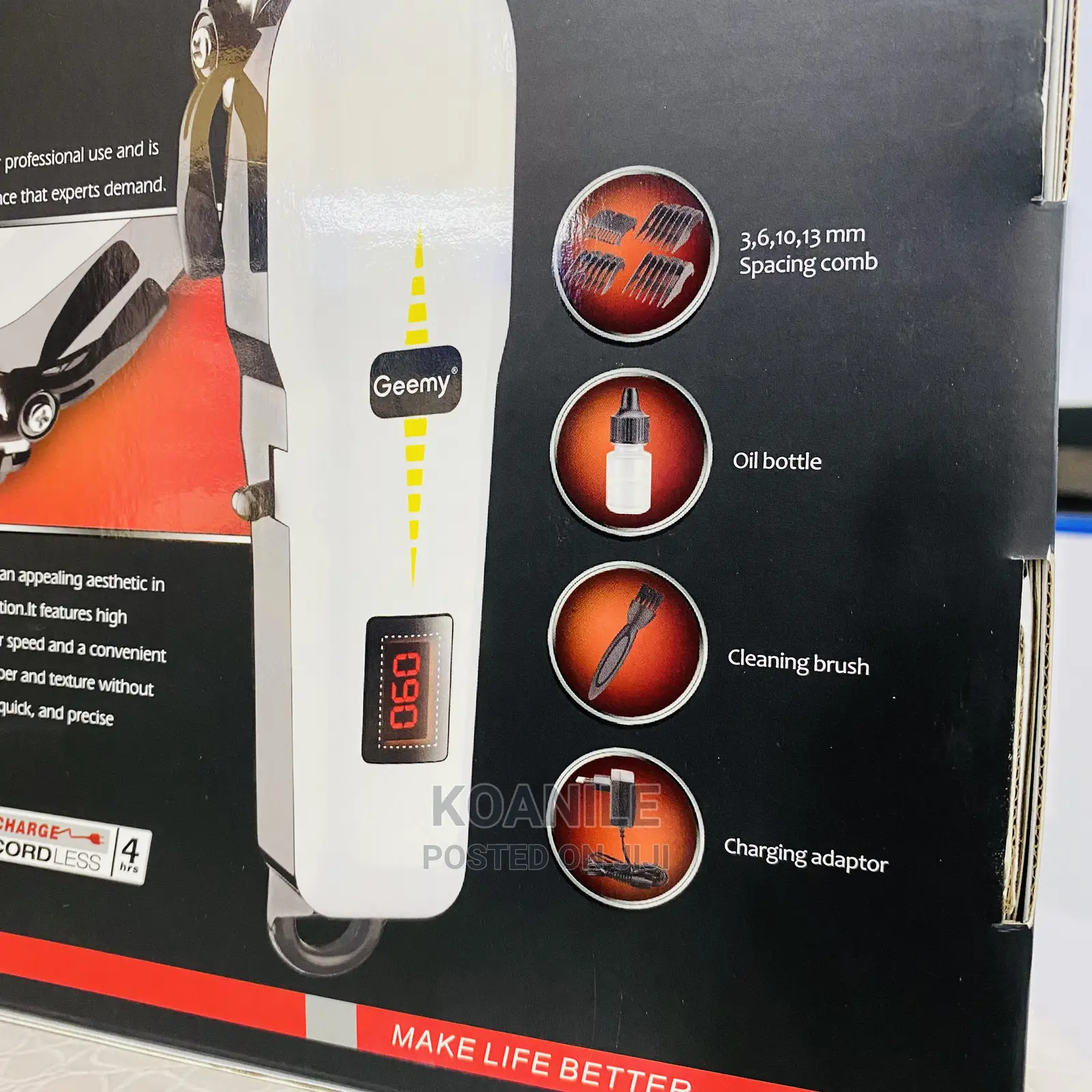 Cordless Hair Clipper