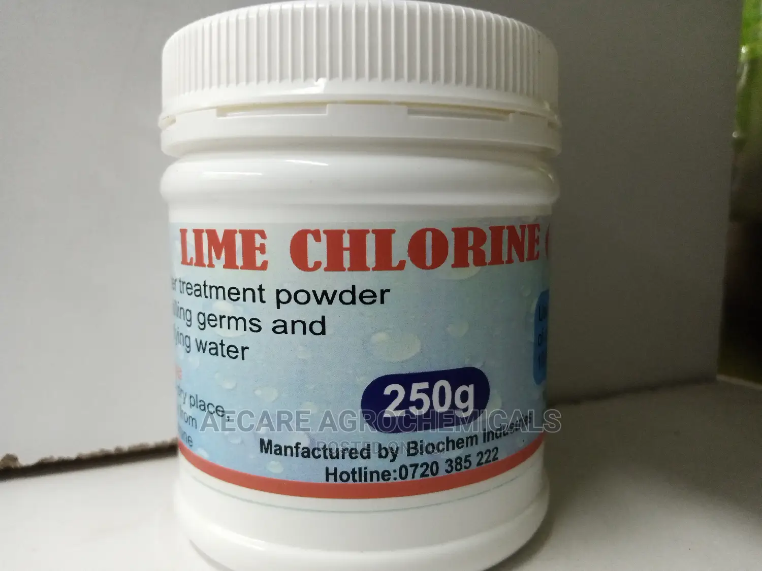 LIME CHLORINE ( 65 %) 250grams