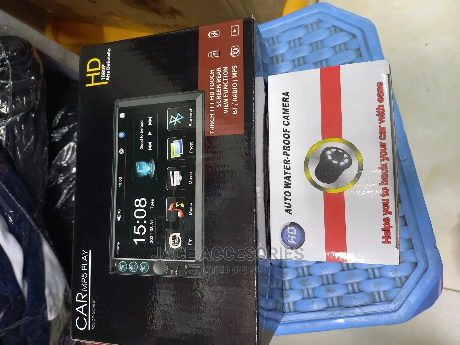 New Car Mp5 Radio Free Reverse Camera