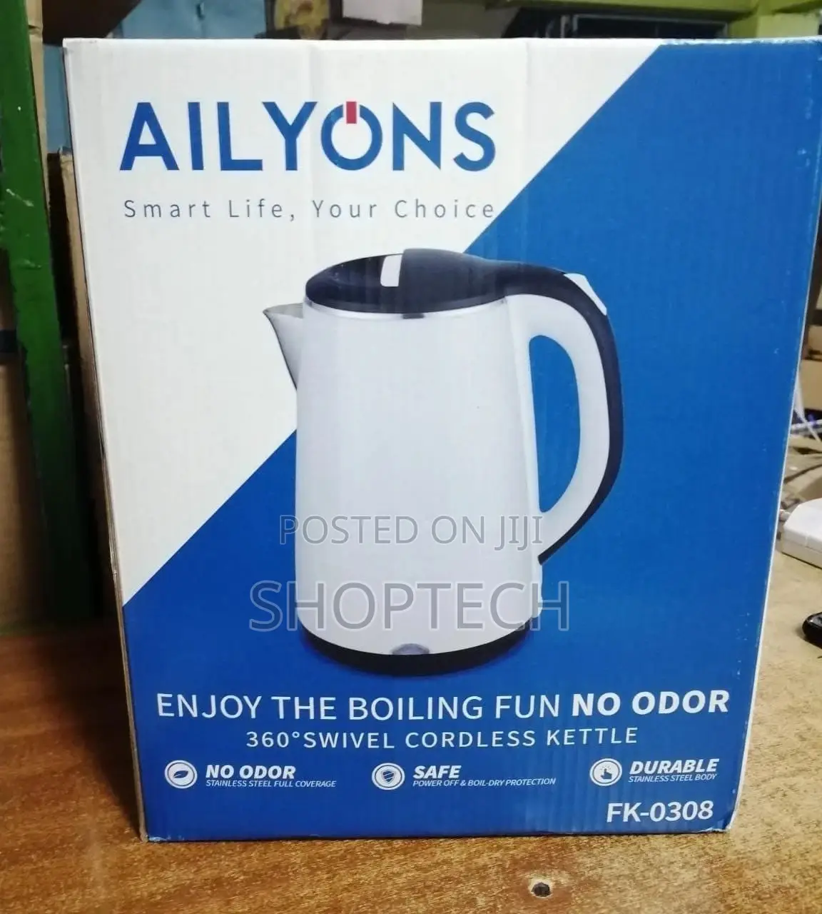 1.8 Ltrs Ailyons Electric Kettle