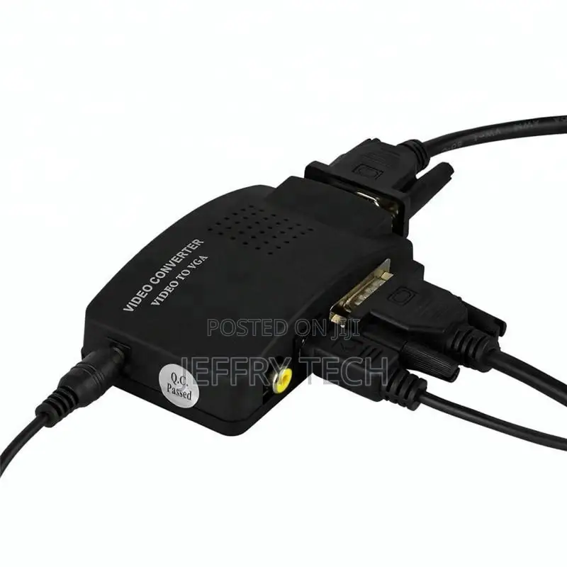 RCA/S-video to VGA Converter AV Video RCA Composite S-Video