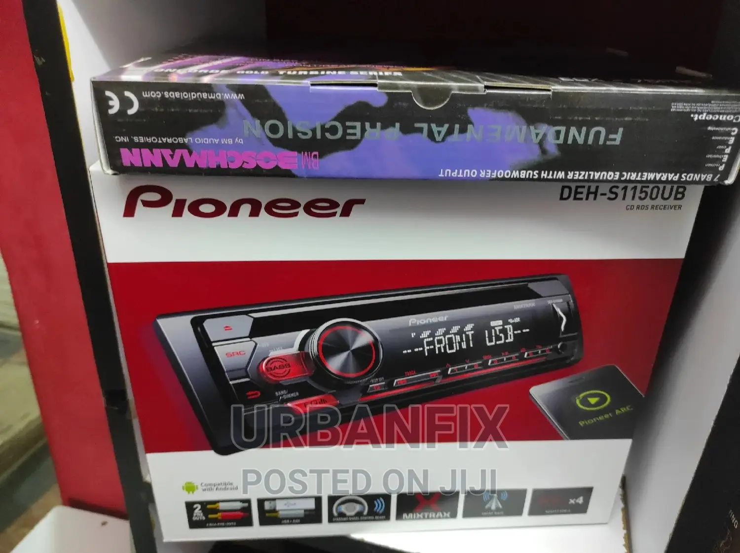 Pioneer Car Radio With Usb, Aux and Cd