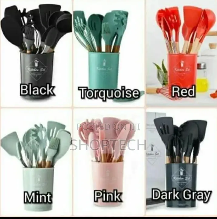 Silicone Spoons,All Colors