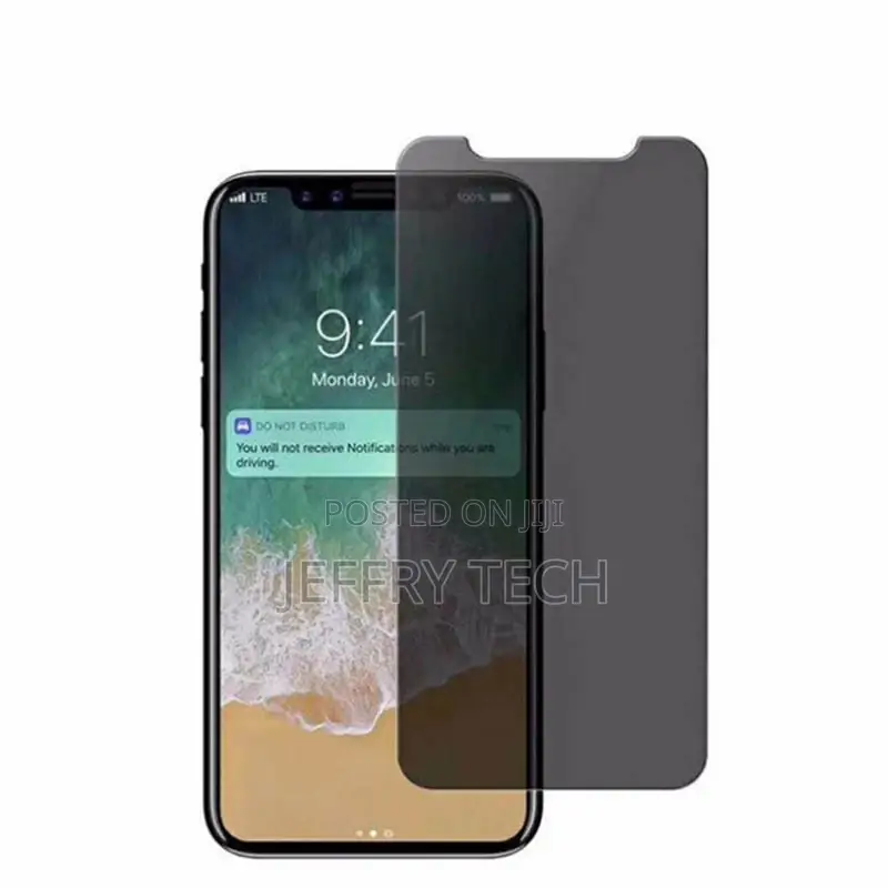 Anti Peep Privacy Glass Screen Protector for iPhone 6 7 8 X