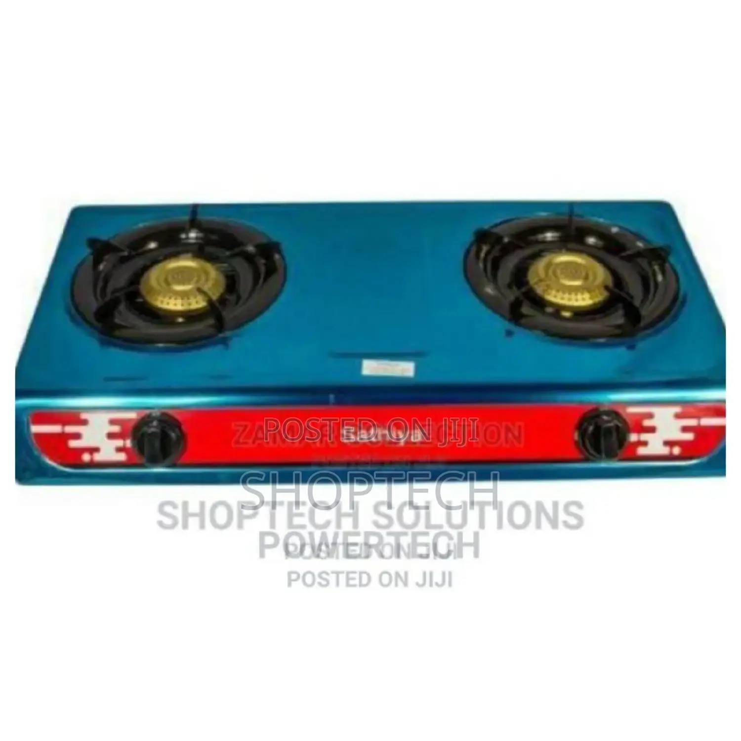 Two Burner Stainless Steel Cooker.