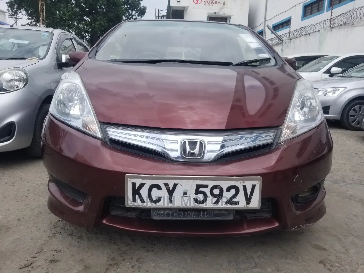 Honda Fit 2014 Red