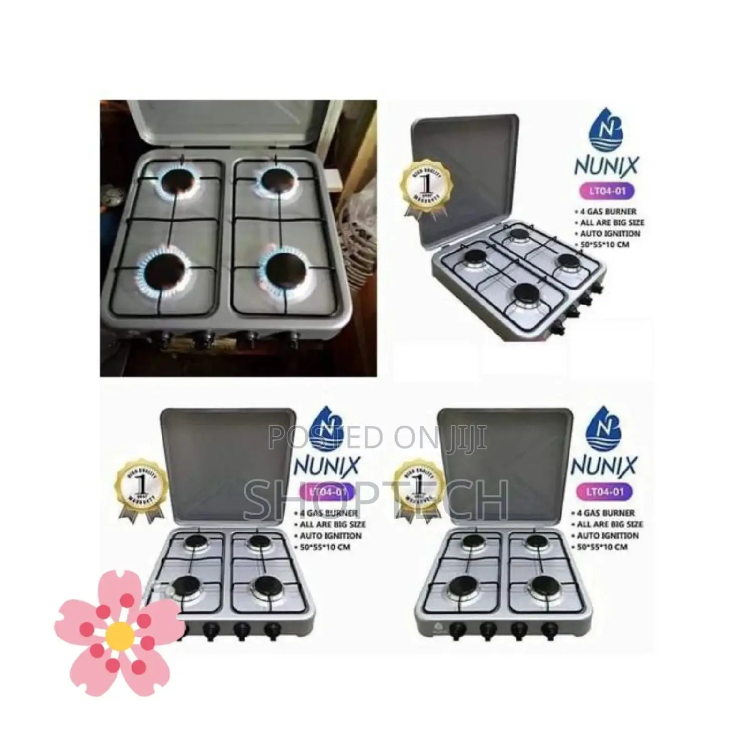 4 Gas Table Top Burner