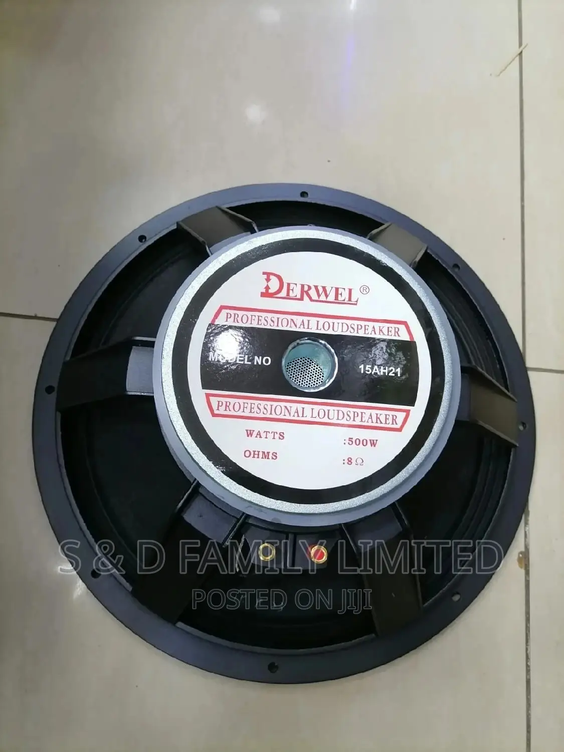 Derwel 15AH21 15 Inch Naked Speaker
