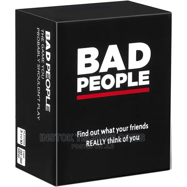 Bad People - The Party Game You Probably Shouldn't Play