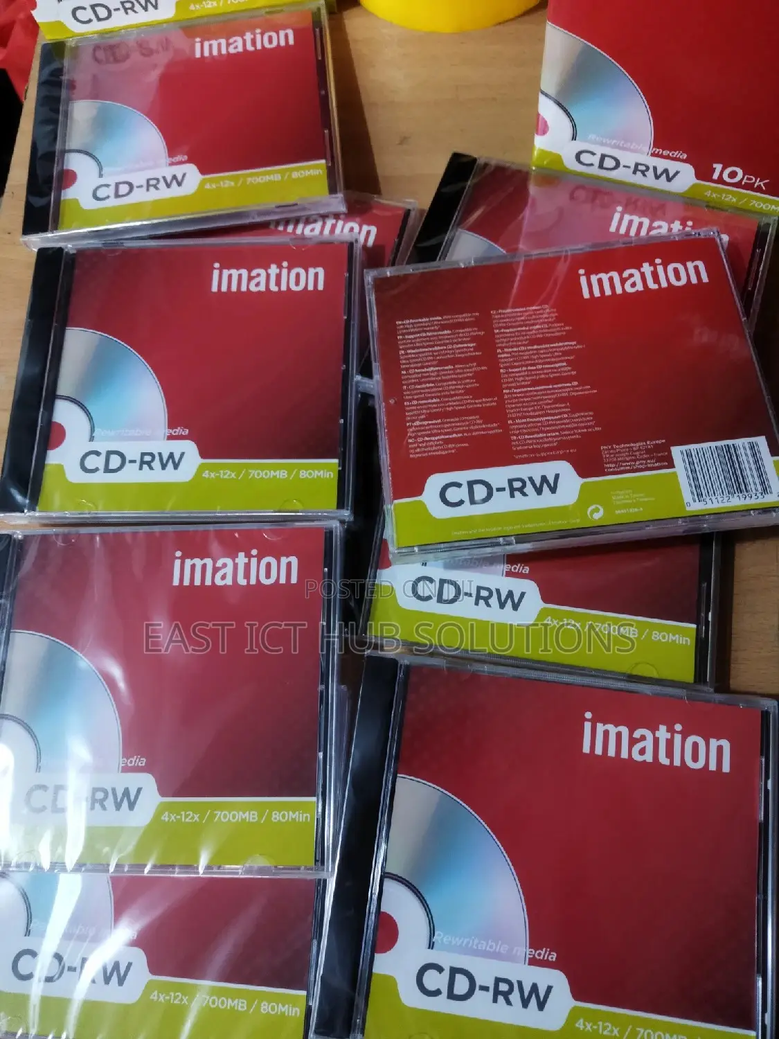 Premium Cd-Rw 700mb 2x-12x Rewritable Media Disc Per Pc