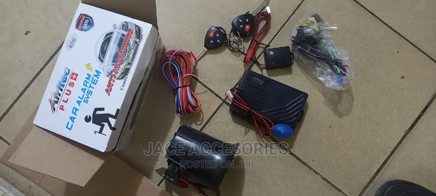 Afritec Car Alarm With 2 Year Warranty