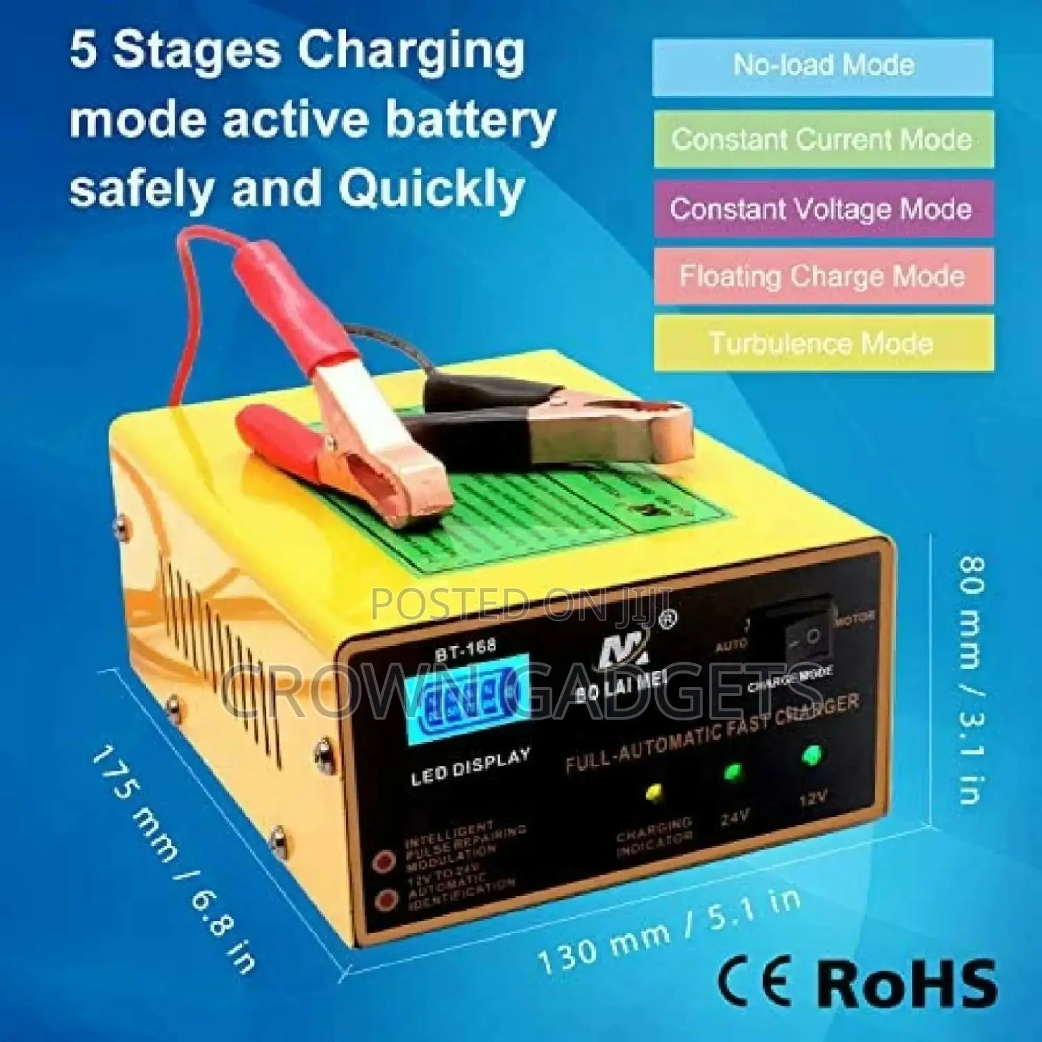 Blm Automatic Car Battery Charger