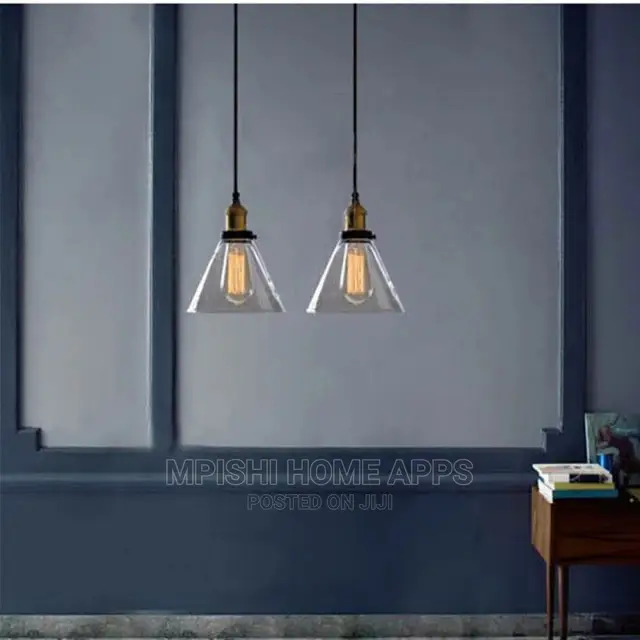 Glass Funnel Pendant Light