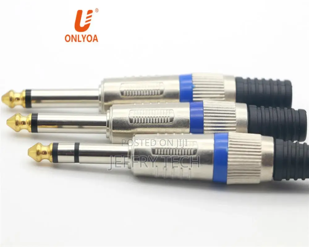 6.35mm Mono Jack Plug Stereo Plug 1/4'' Microphone Xlr Conne