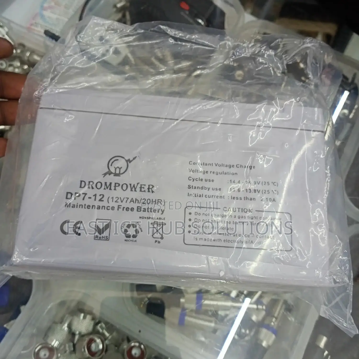 Premium Backup Battery 12v 7ah – Ups Battery Replacement