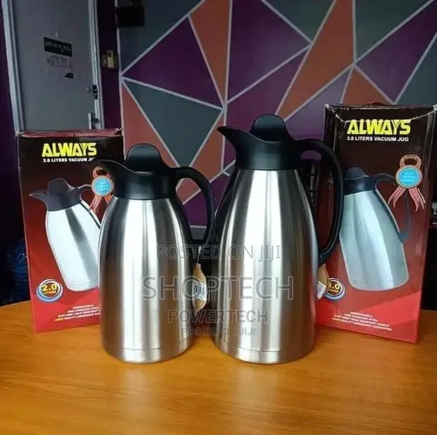 2.0 Litres Unbreakable Stainless Steel.