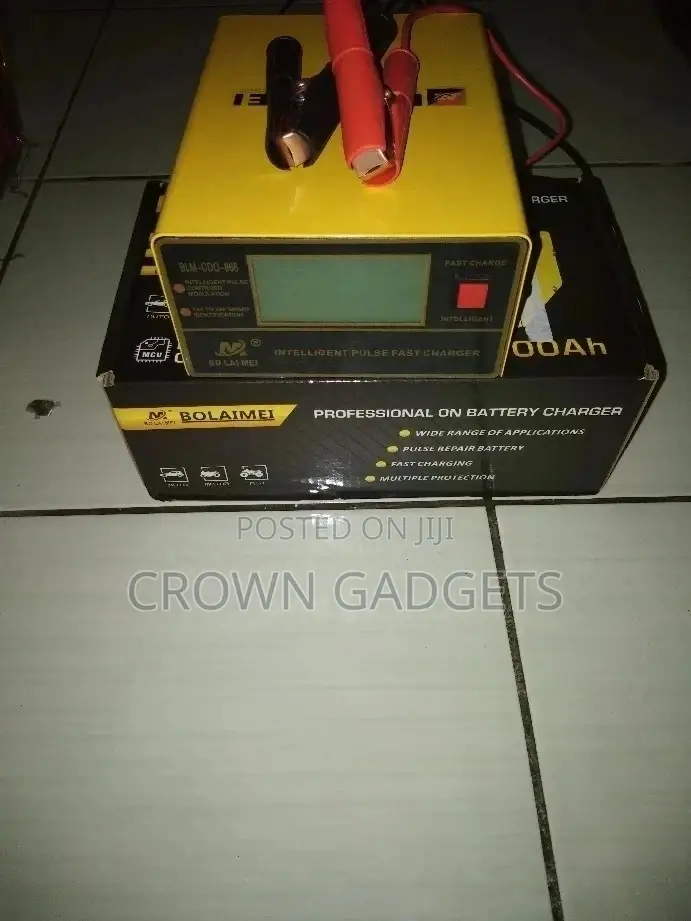 Power Full Automatic Car Battery Charger Intelligent Pulse R