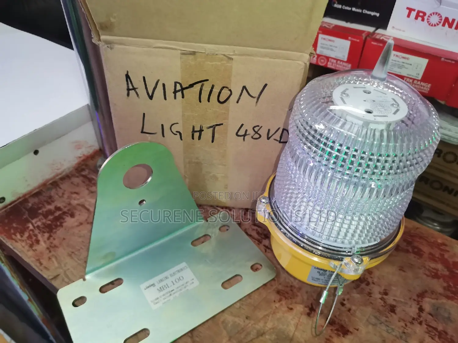 Single Aviation Obstruction Light 48vdc/110_240ac Led