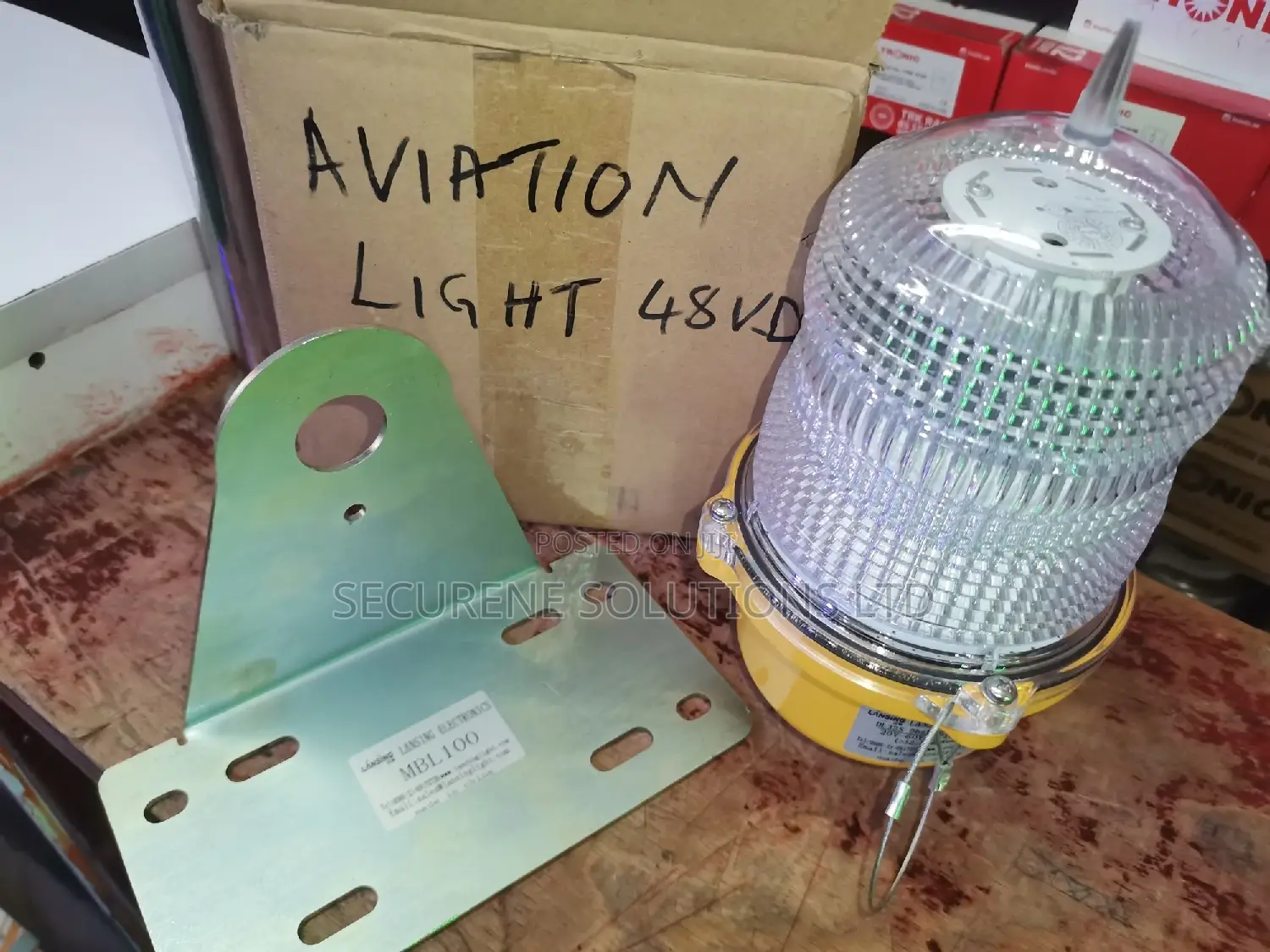 Single Aviation Obstruction Light 48vdc/110_240ac Led