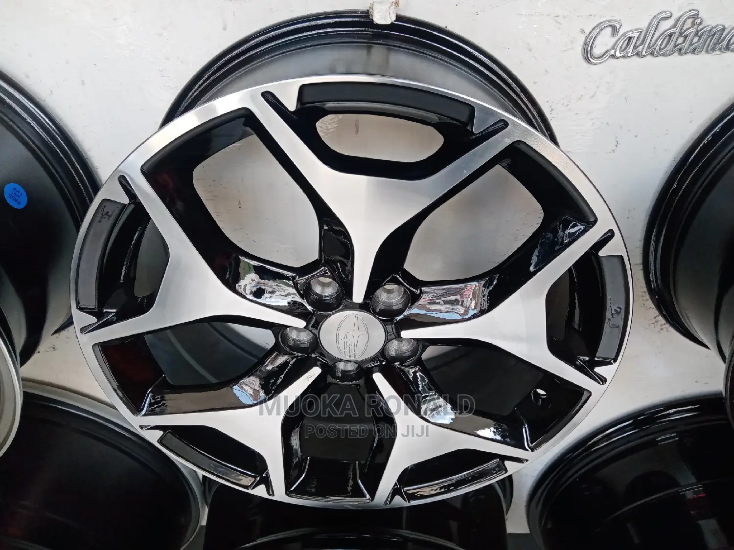 Subaru Rims 17inch (Black Silver Color)