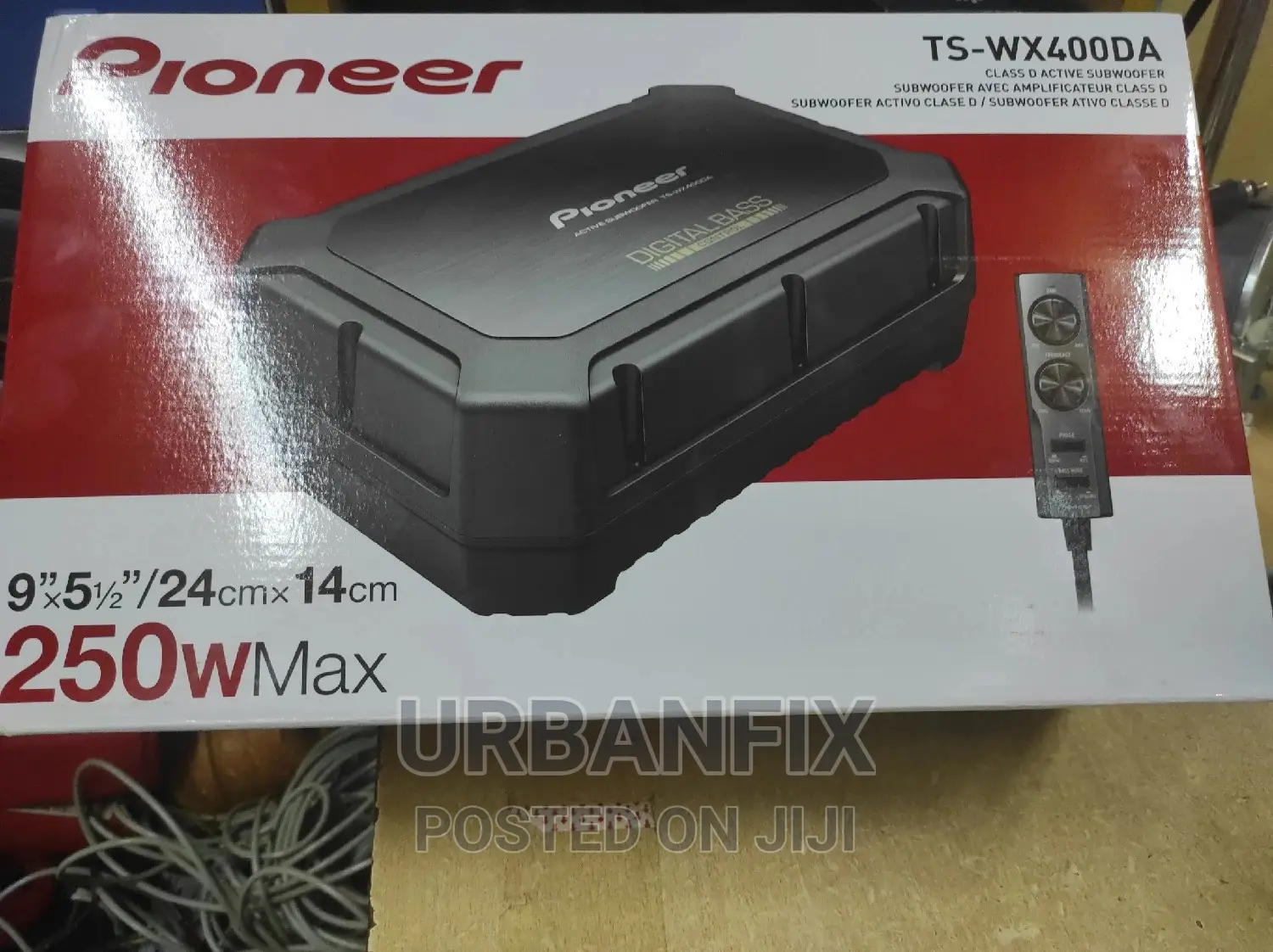 Pioneer 250watts Underseat Active Subwoofer