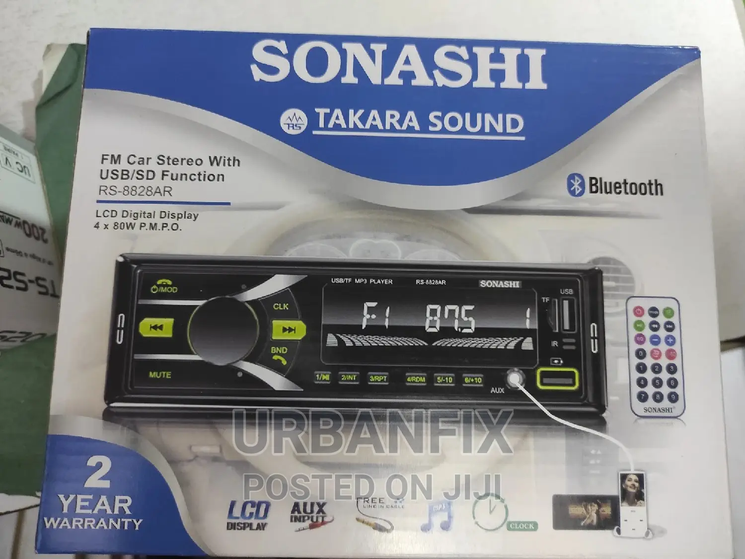 Bluetooth Car Radio With Fm, Usb, Aux