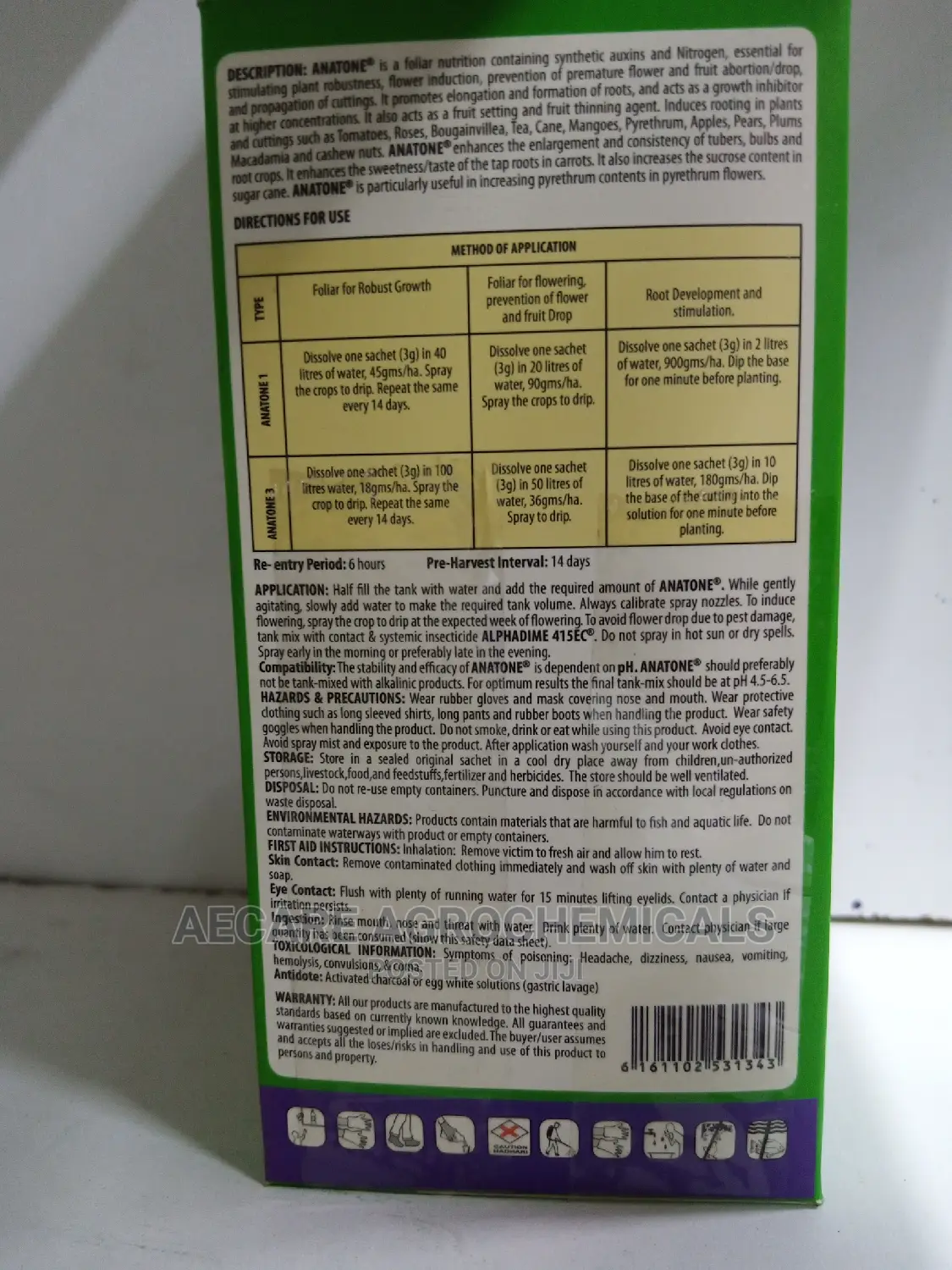 ANATONE 3 BIO-STIMULANT 3grams