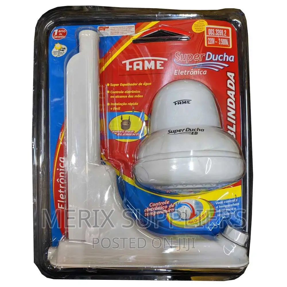 Fame Blindada Shower Head for EXTREMELY Salty/Borehole Water