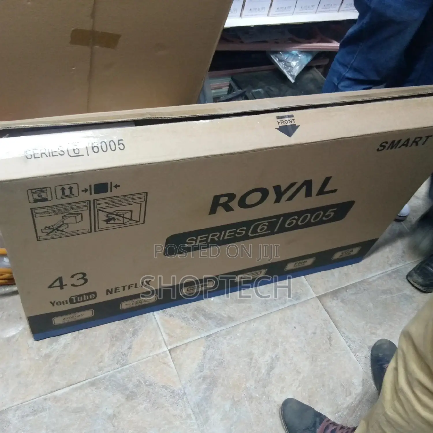 Royal Flameless 43 Inches Smart Android Tv