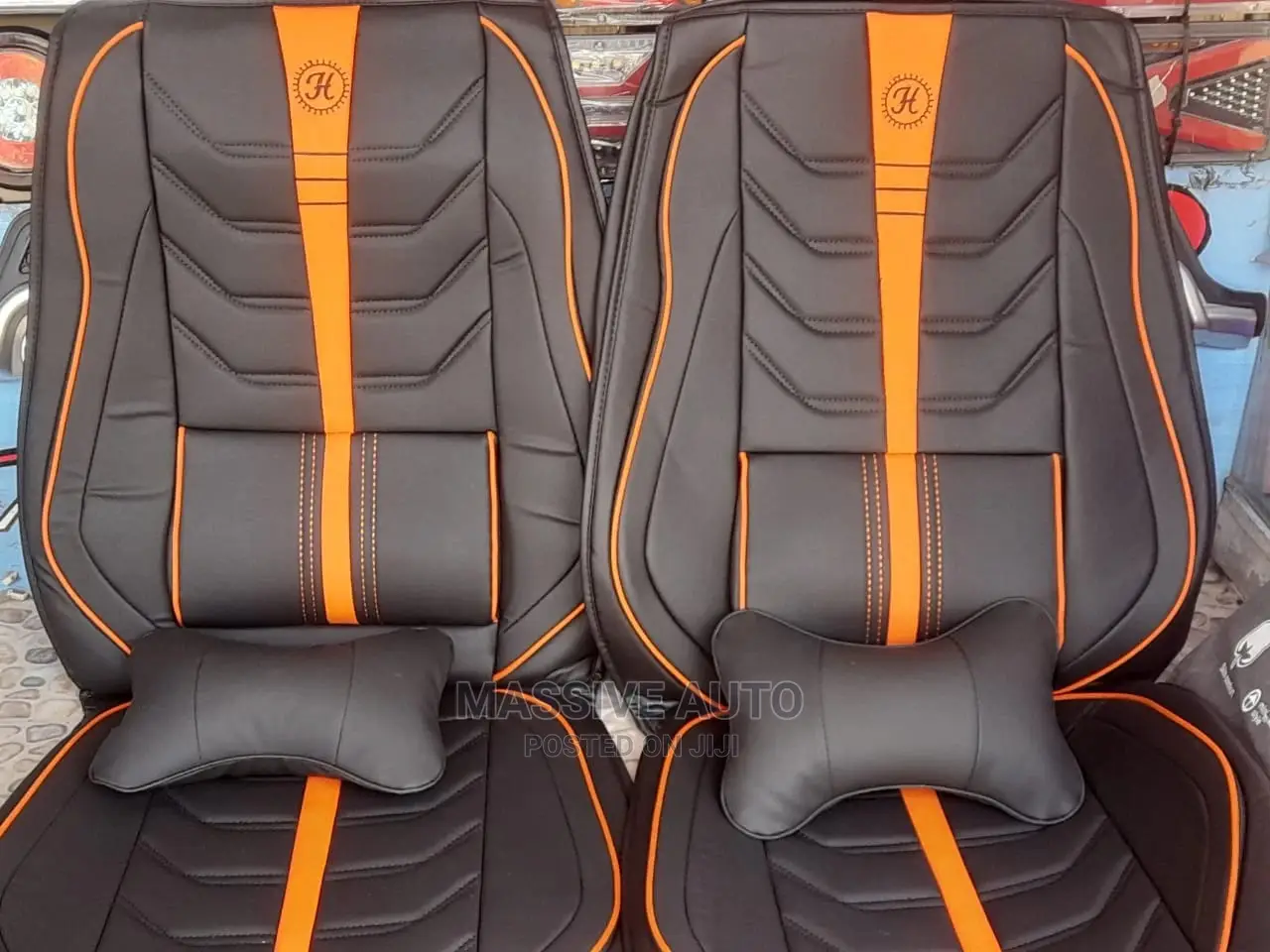Orange Car Seat Covers