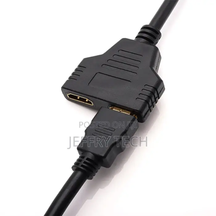 Hdml Splitter Cable 1 Male to X Dual Hdml 2 Female Y Splitte