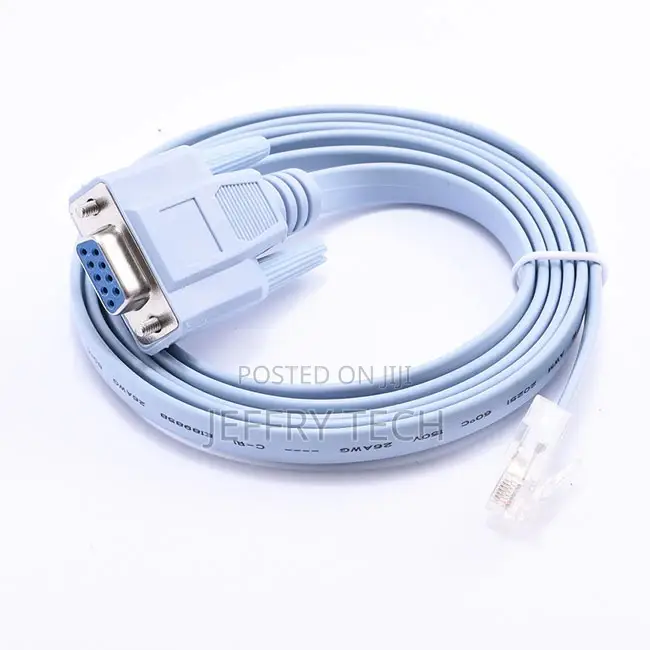 Console Configuration Cable Rj45 to Db9 Cable Male to Female