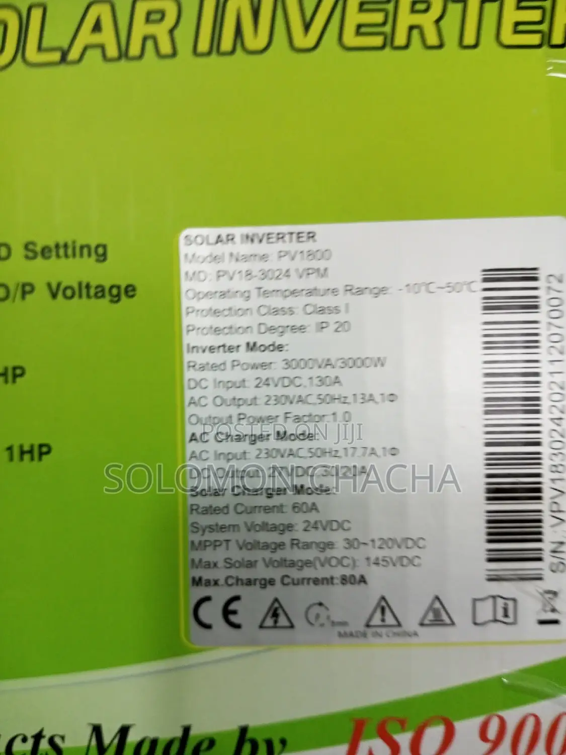 Must Hybrid Inverter 3000w