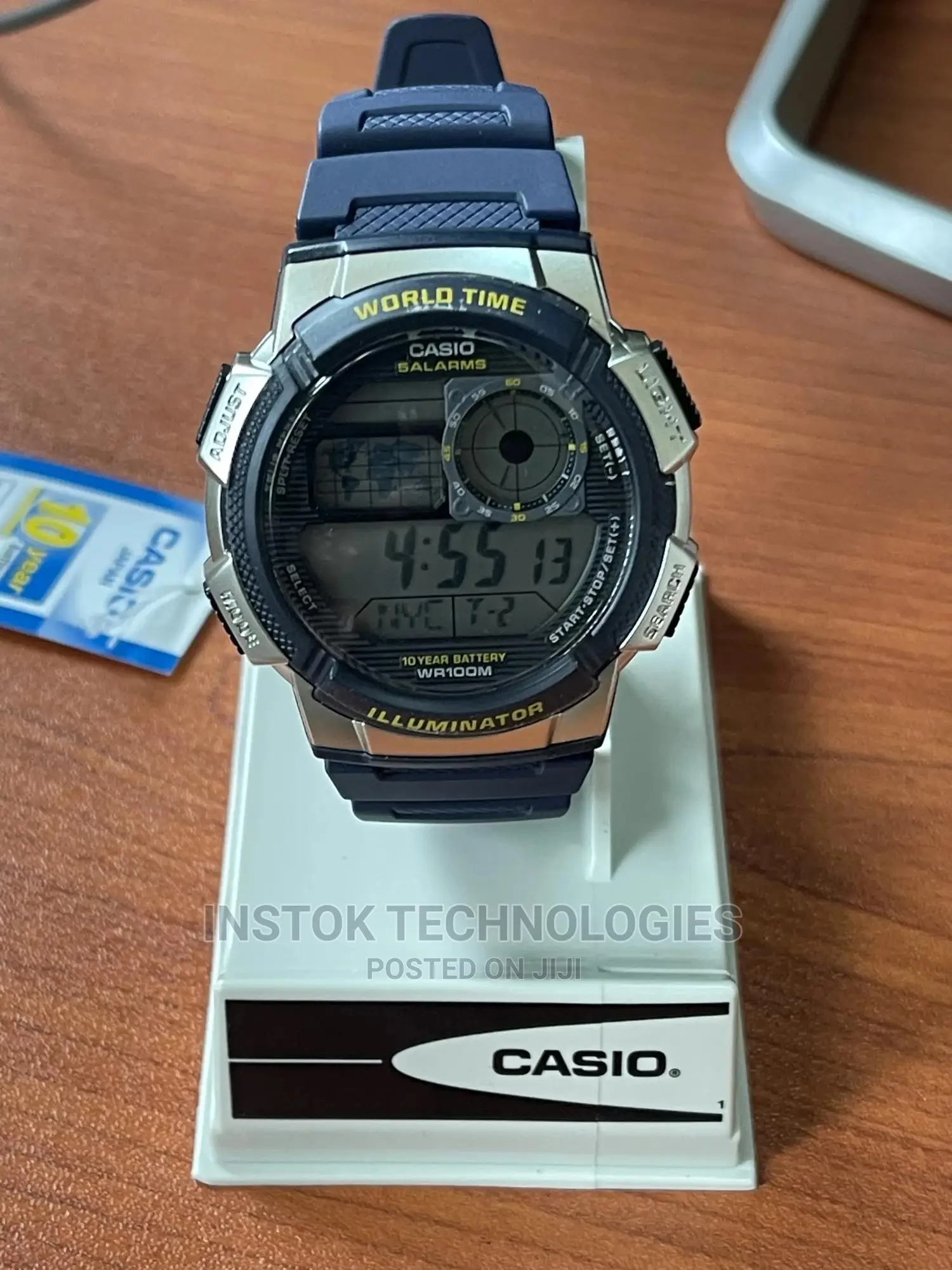 Casio Ae-1000w-1bv Digital Resin Band Sports Watch