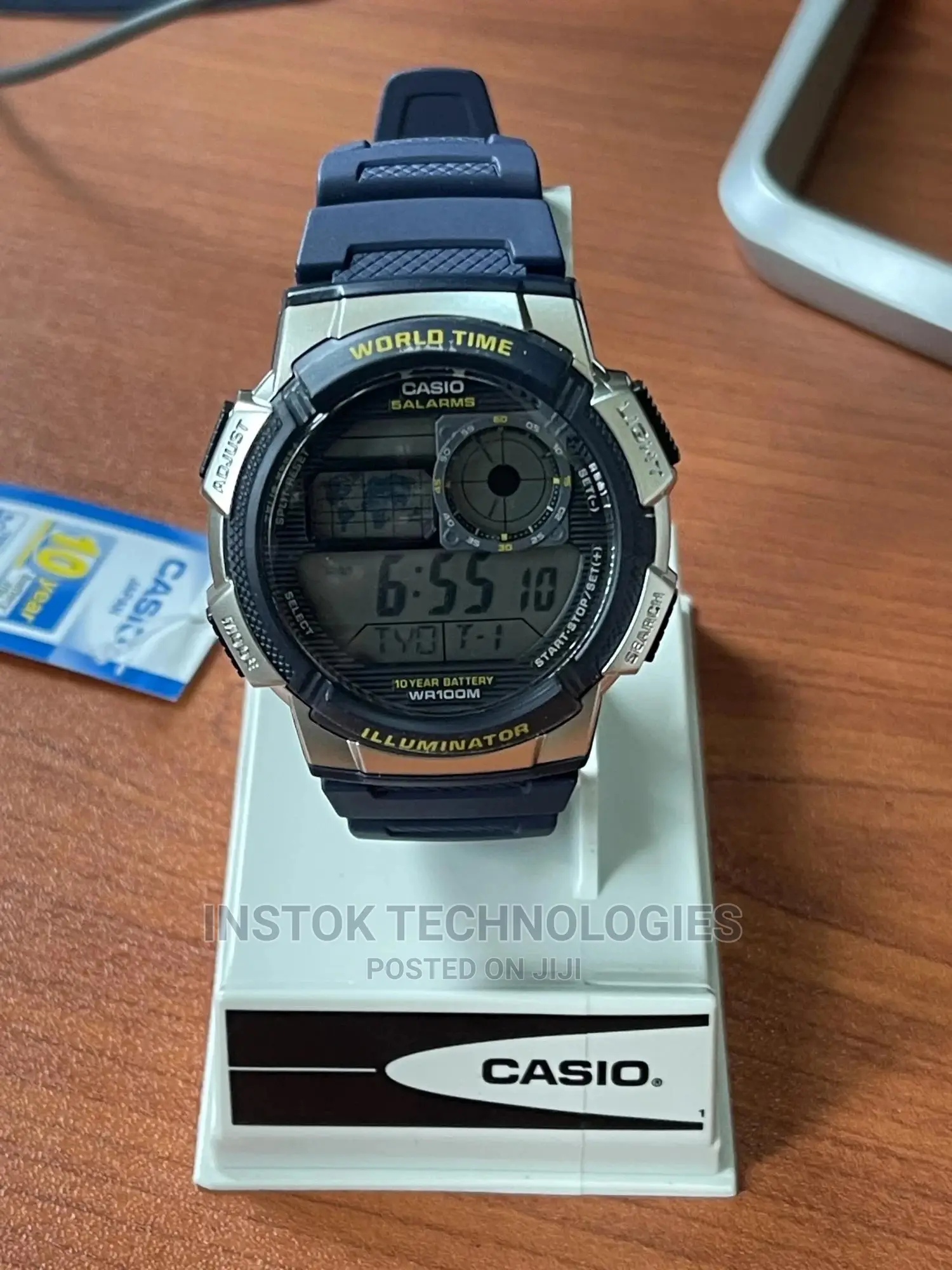 Casio Ae-1000w-1bv Digital Resin Band Sports Watch