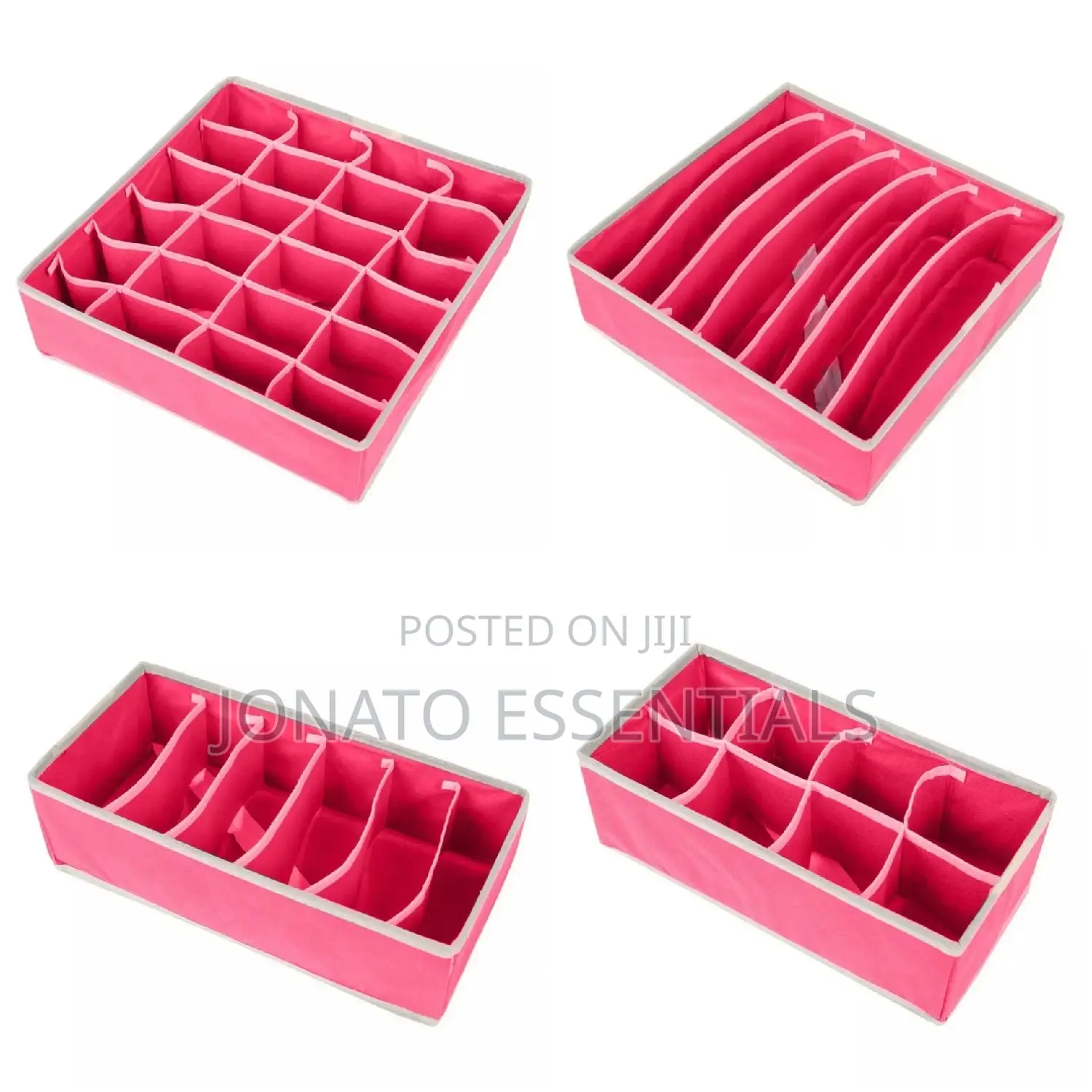 4 in 1 Undergarments Organizer, Bras, Socks, Ties Organizer