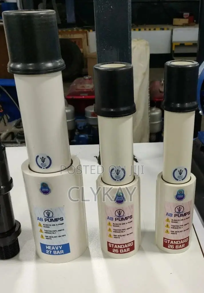 Submersible Pumps, Column Pipes and Borehole Accessories